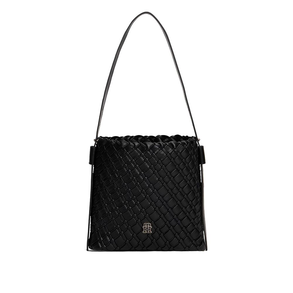 TOMMY HILFIGER TH BRAIDED SHOULDER BAG AW0AW18160 1