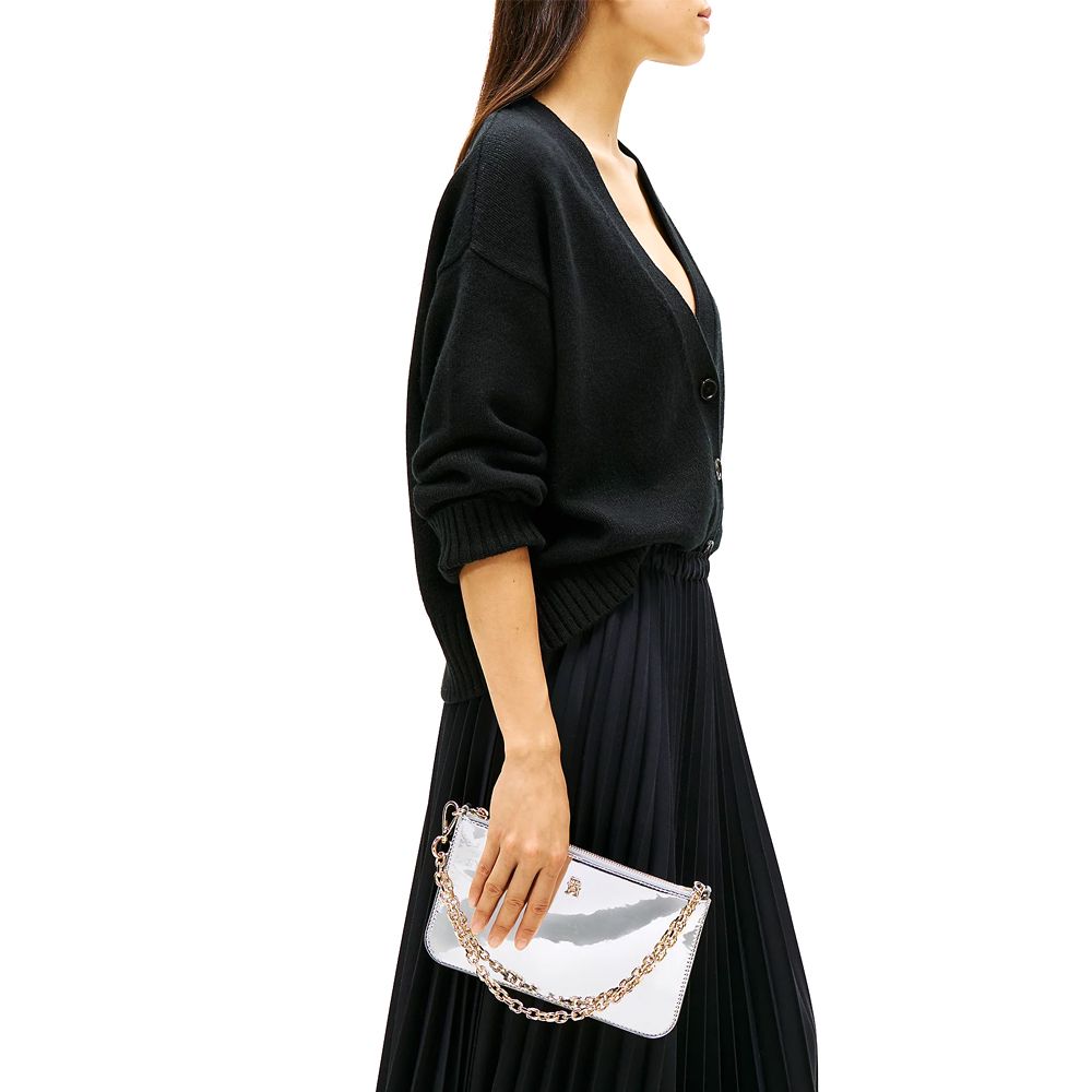 TOMMY HILFIGER TH ICON CHAIN SHOULDER POUCH M AW0AW18219 4