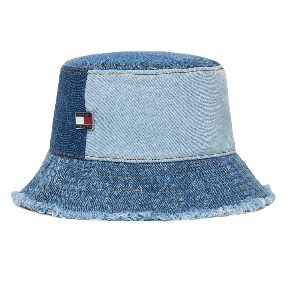 CALVIN KLEIN TJW DENIM PATCHWORK BUCKET AW0AW18363 1