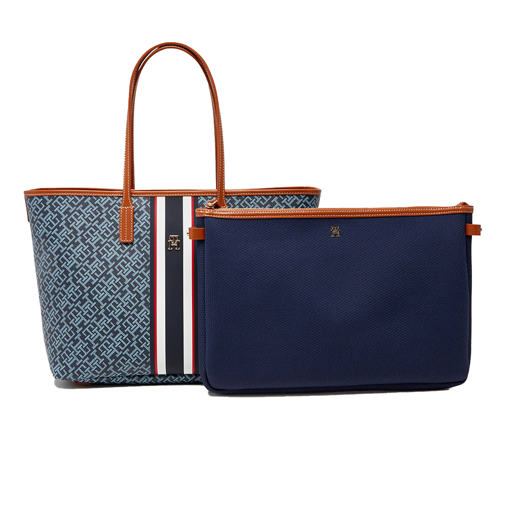 TOMMY HILFIGER TH MONOPLAY TOTE STRIPE LE AW0AW18390 1