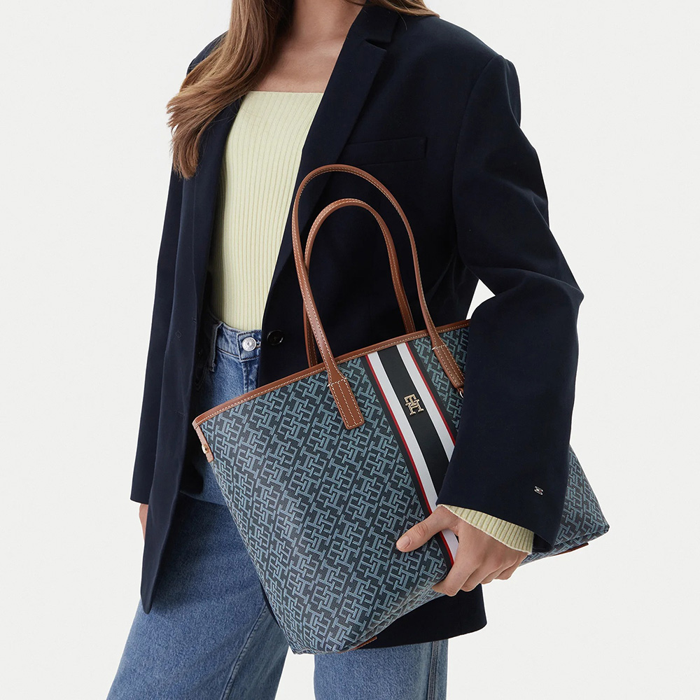 TOMMY HILFIGER TH MONOPLAY TOTE STRIPE LE AW0AW18390 5