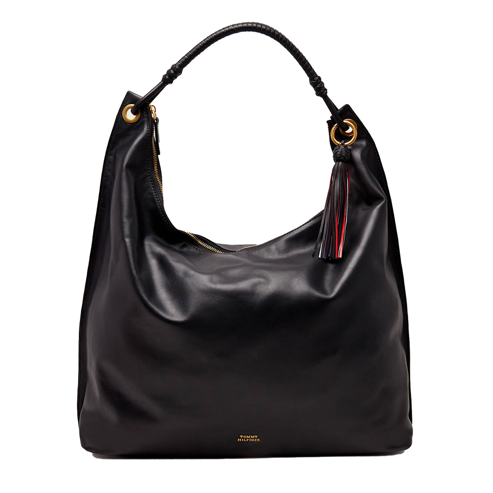 TOMMY HILFIGER TH STATEMENT - LEATHER - HOBO AW0AW18622 1