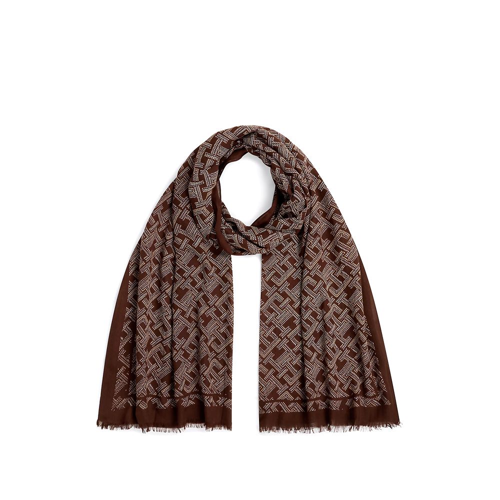 TOMMY HILFIGER TH MONOGRAM SCARF AW0AW18687 1