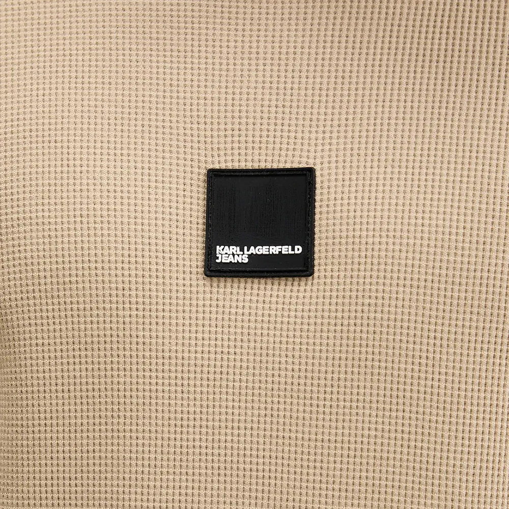 KLJ CURVED HEM WAFFLE TEE B1M17082 3