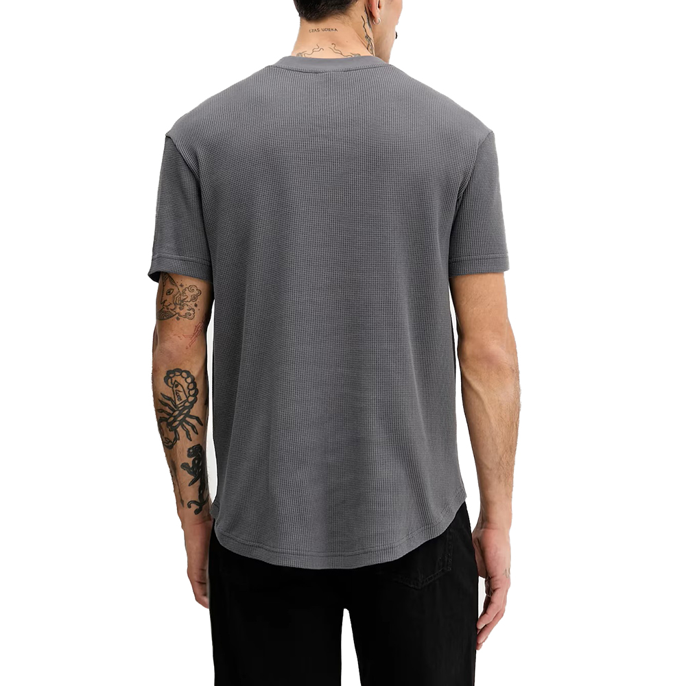 KLJ CURVED HEM WAFFLE TEE B1M17082 2