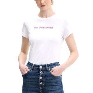 KLJ SLIM SS REFLECTION TEE B1W17053