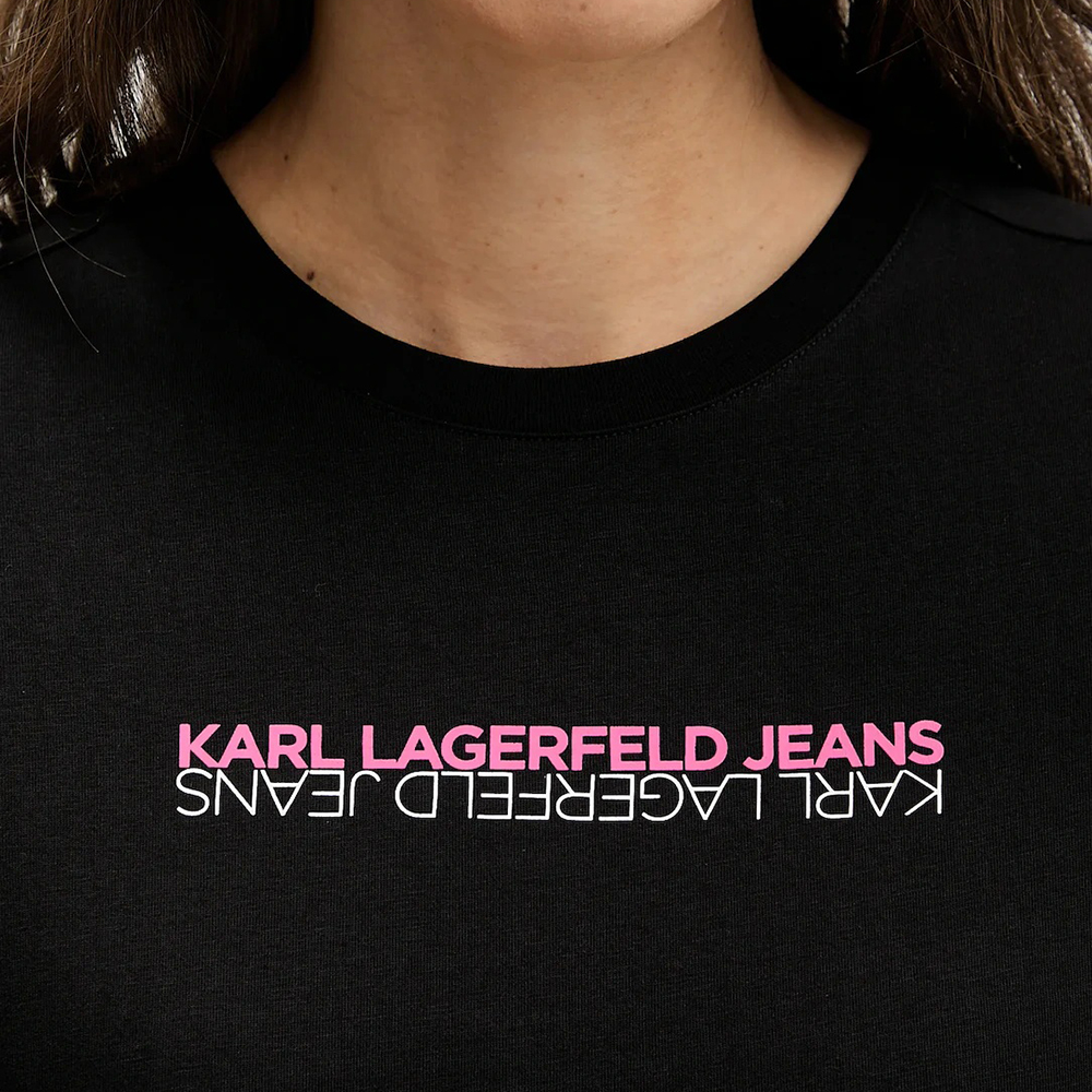 KLJ SLIM SS REFLECTION TEE B1W17053 3