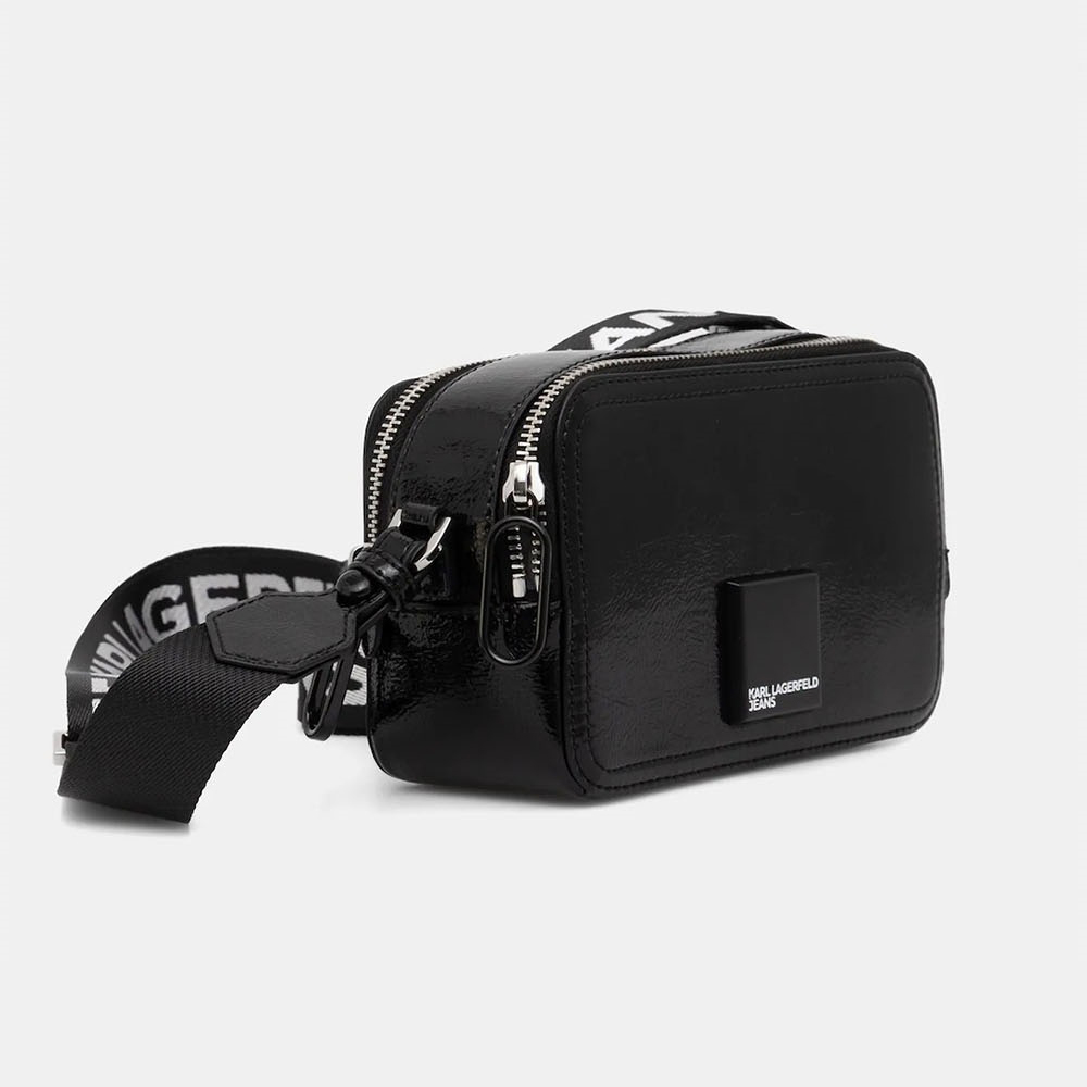 KLJ BOX LOGO CAMERA BAG GLOSSY B1W30137 2