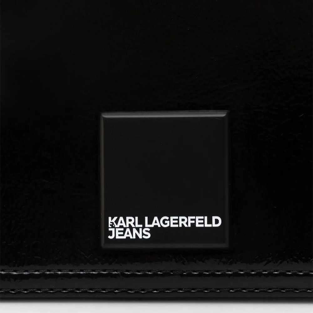 KLJ BOX LOGO CAMERA BAG GLOSSY B1W30137 3