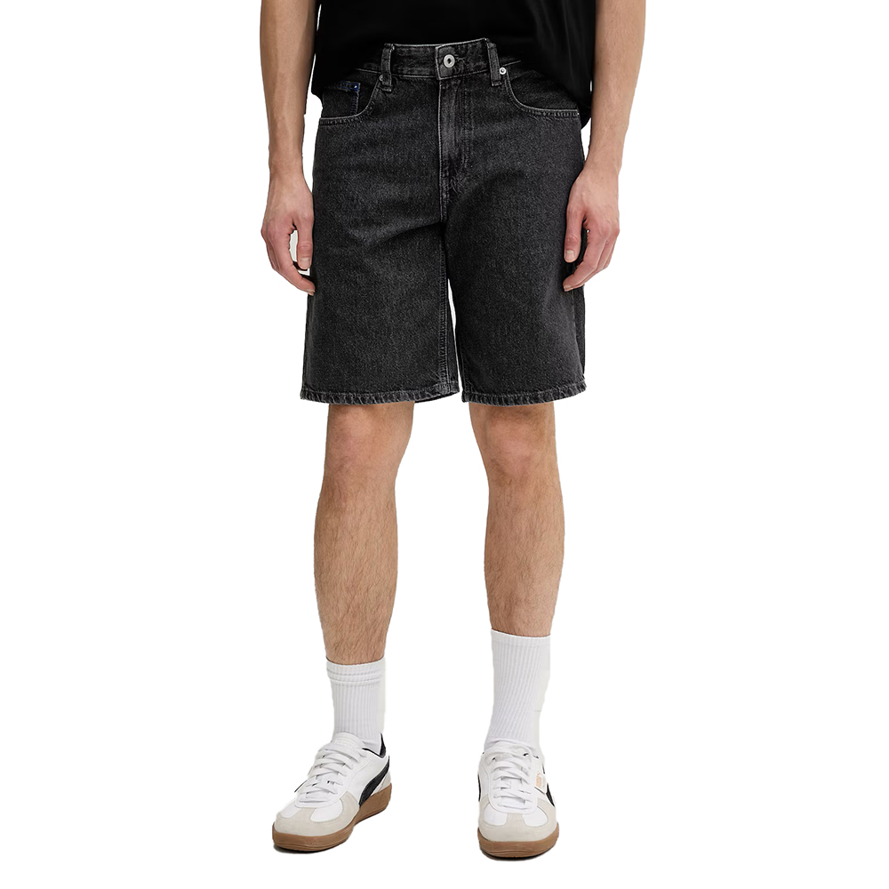 KARL LAGERFELD KLJ REGULAR LOGO DENIM SHORT B2M10077 1