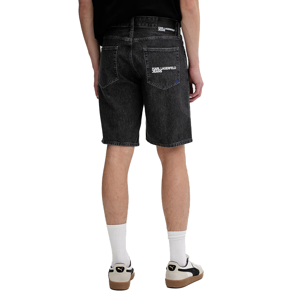 KARL LAGERFELD KLJ REGULAR LOGO DENIM SHORT B2M10077 2