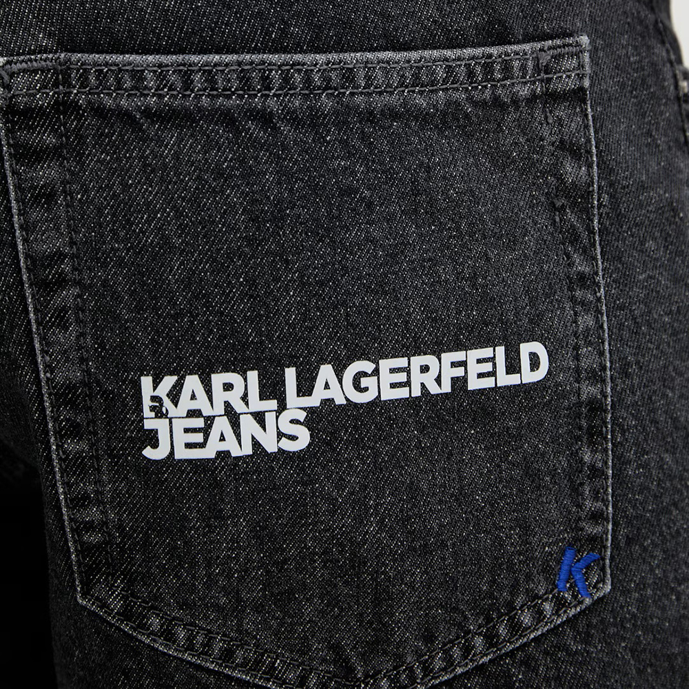KARL LAGERFELD KLJ REGULAR LOGO DENIM SHORT B2M10077 3