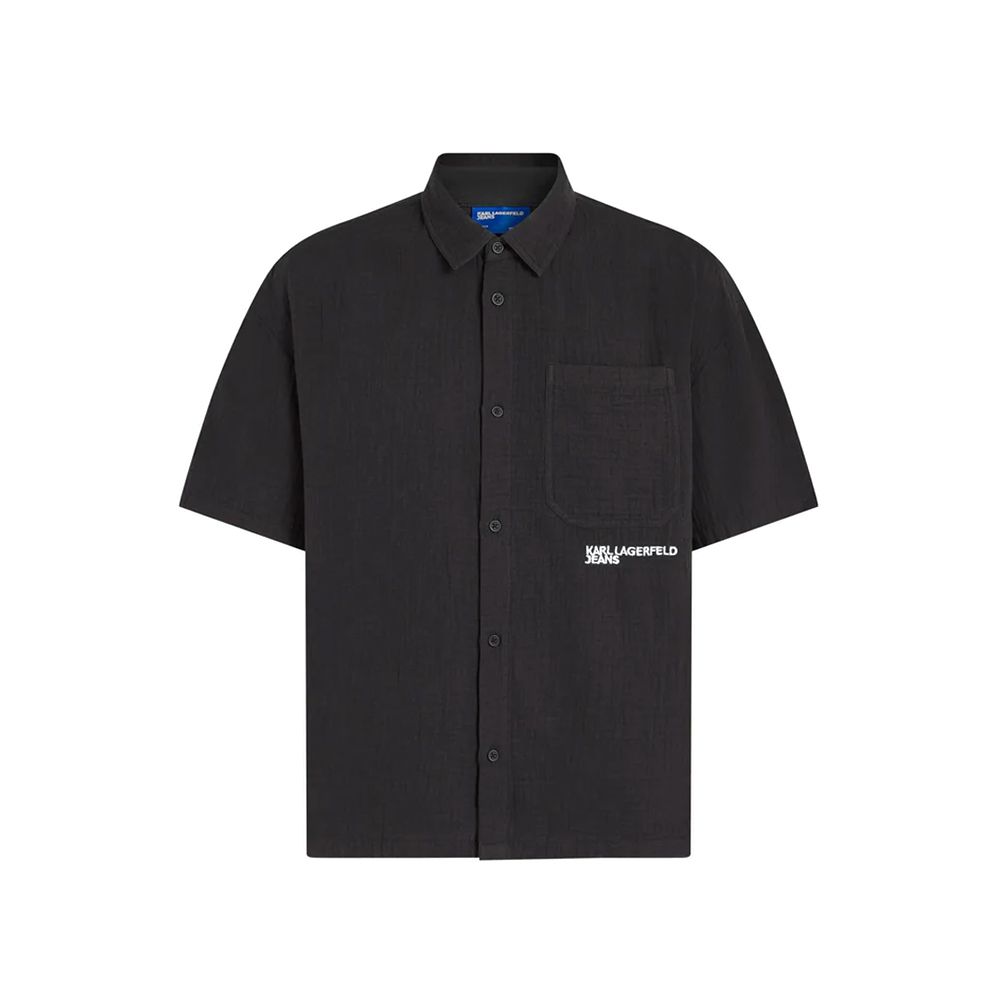 KARL LAGERFELD SS CRINKLED SHIRT B2M16012 4