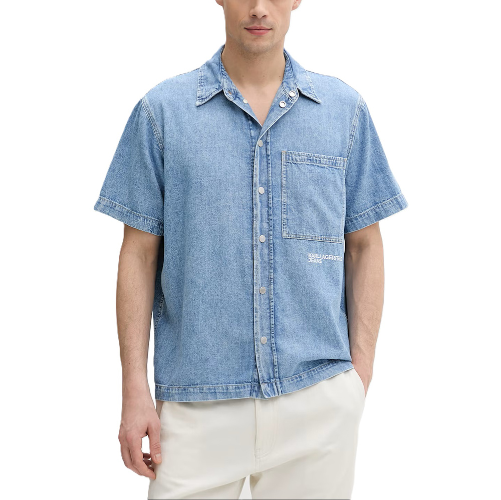 KARL LAGERFELD SS REG DENIM SHIRT B2M16013 1