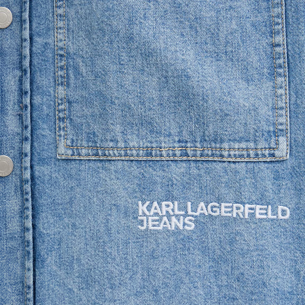 KARL LAGERFELD SS REG DENIM SHIRT B2M16013 3