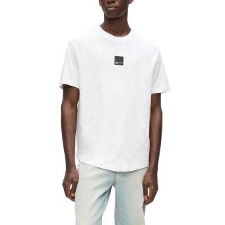 KARL LAGERFELD KLJ REG CURVED HEM SLUB TEE B2M17048