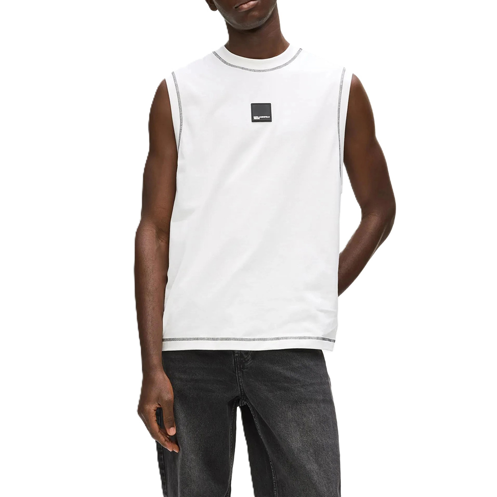 KARL LAGERFELD KLJ RELAXED STITCH TANK B2M17050 1