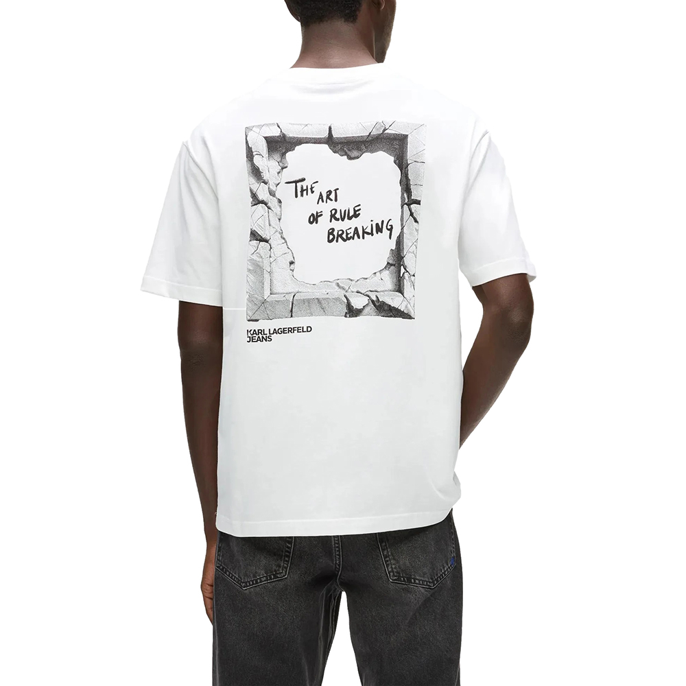 KARL LAGERFELD KLJ RELAX SS FRAME TEE B2M17063 1