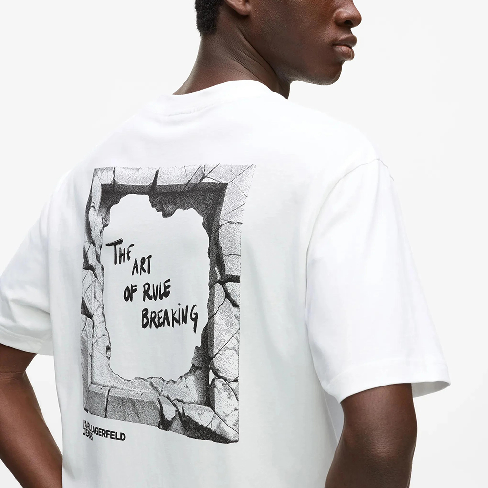 KARL LAGERFELD KLJ RELAX SS FRAME TEE B2M17063 3