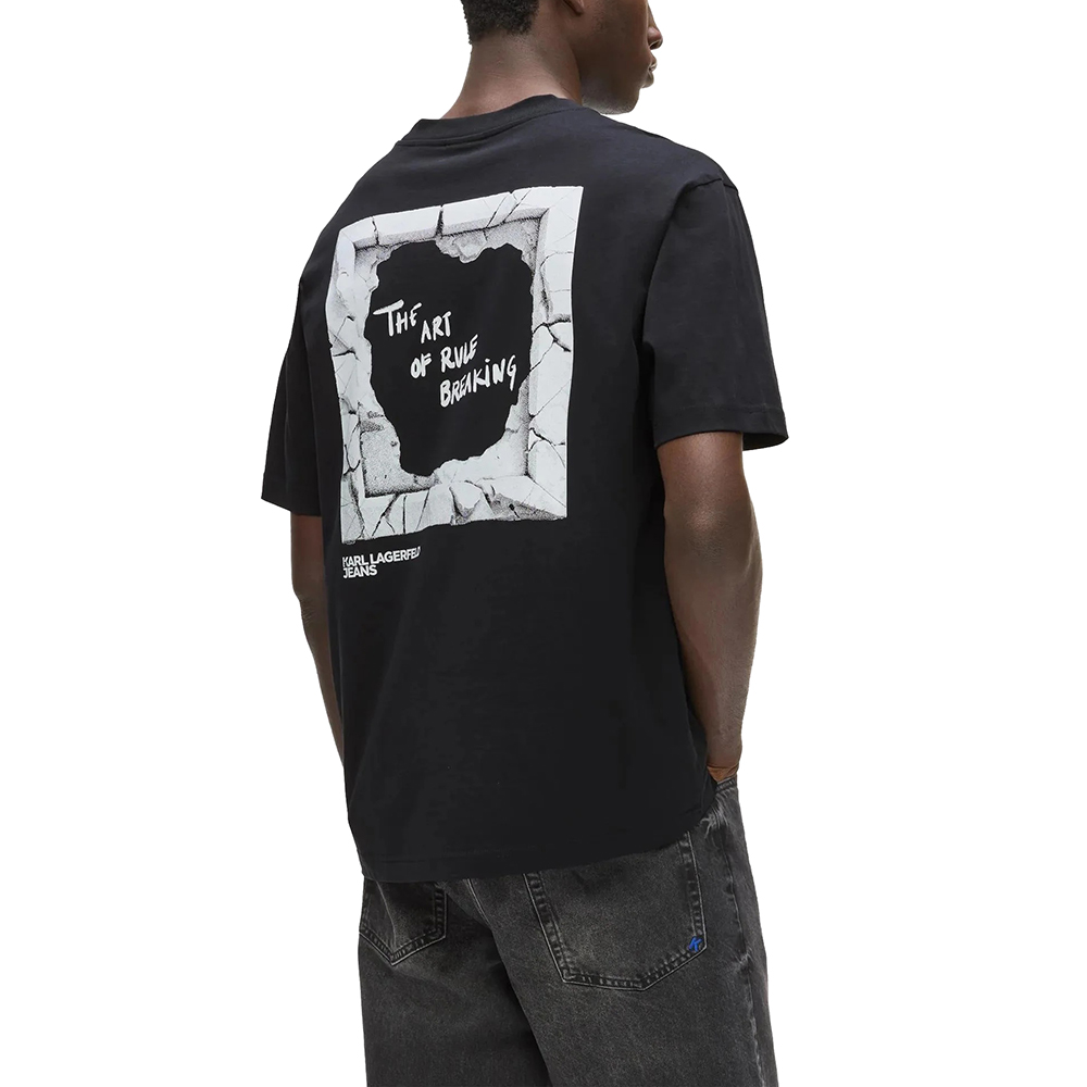 KARL LAGERFELD KLJ RELAX SS FRAME TEE B2M17063 1