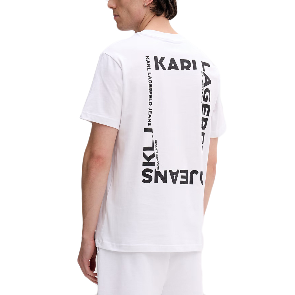 KARL LAGERFELD KLJ REG BACK FRAME TEE B2M17090 1