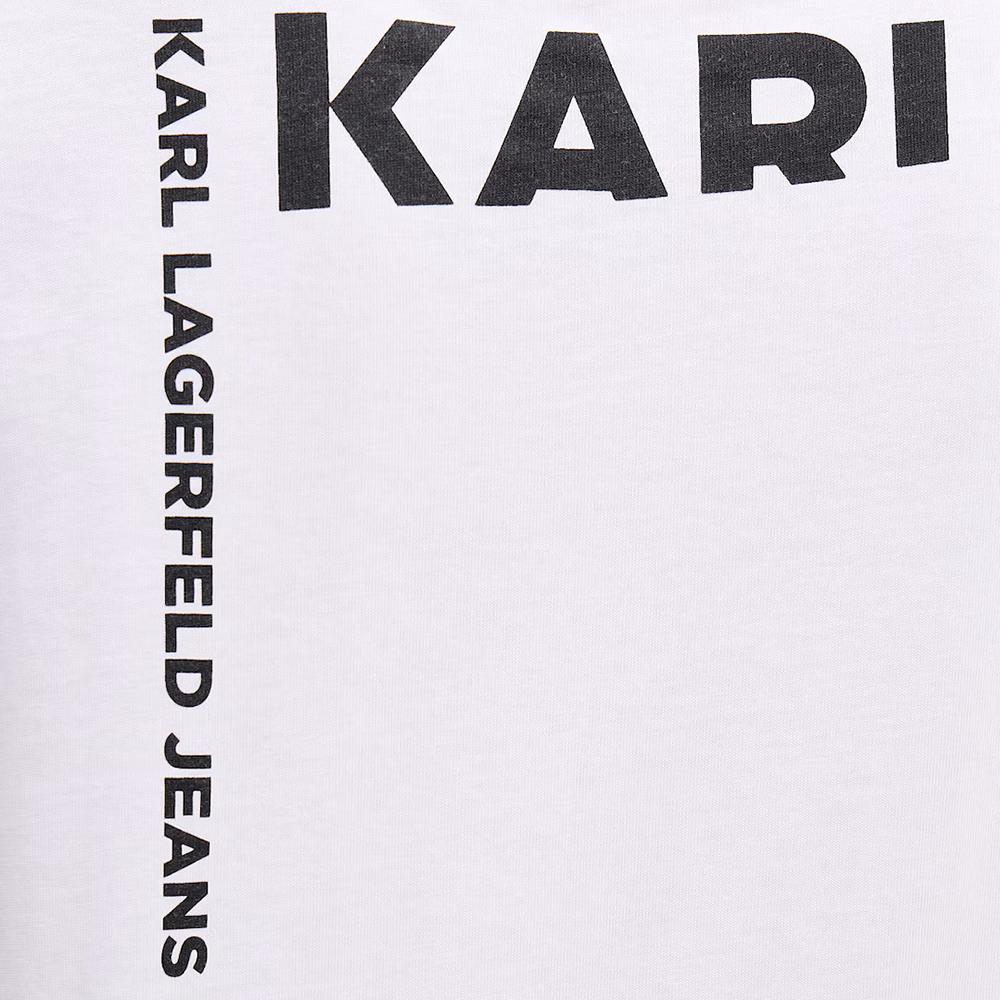 KARL LAGERFELD KLJ REG BACK FRAME TEE B2M17090 3