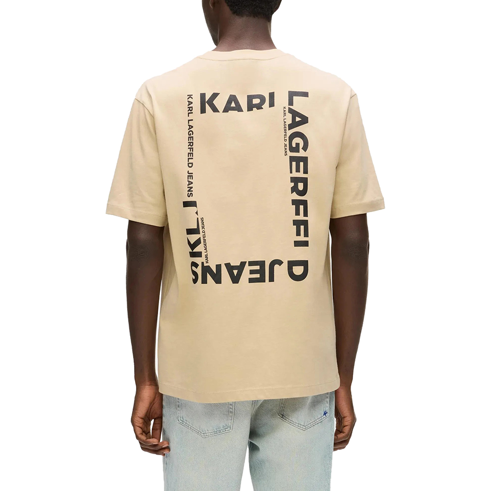 KARL LAGERFELD KLJ REG BACK FRAME TEE B2M17090 1