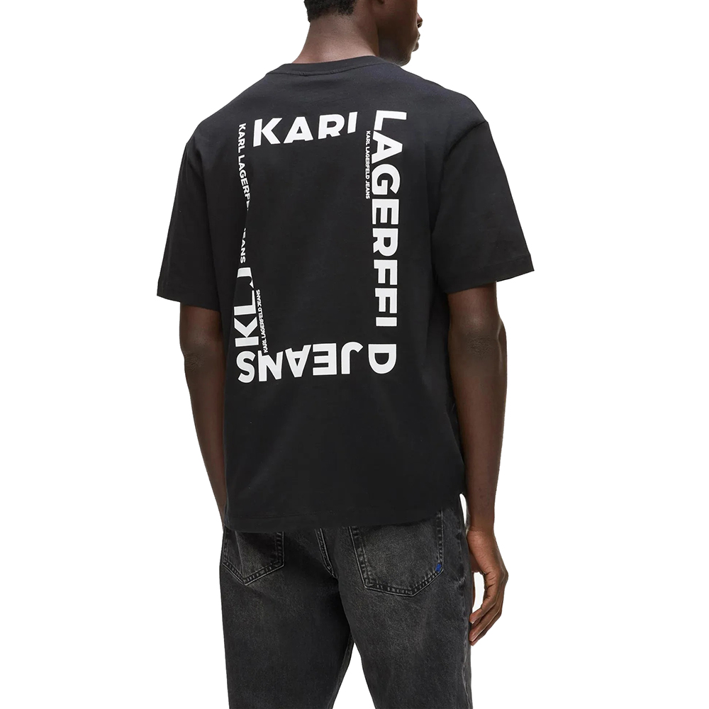 KARL LAGERFELD KLJ REG BACK FRAME TEE B2M17090 1