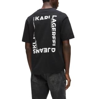 KARL LAGERFELD KLJ REG BACK FRAME TEE B2M17090