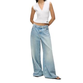 KARL LAGERFELD KLJ LR WIDE LEG PANEL DENIM B2W10087