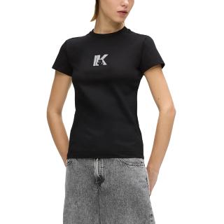 KARL LAGERFELD KLJ SLIM SS K LOGO TEE B2W17064