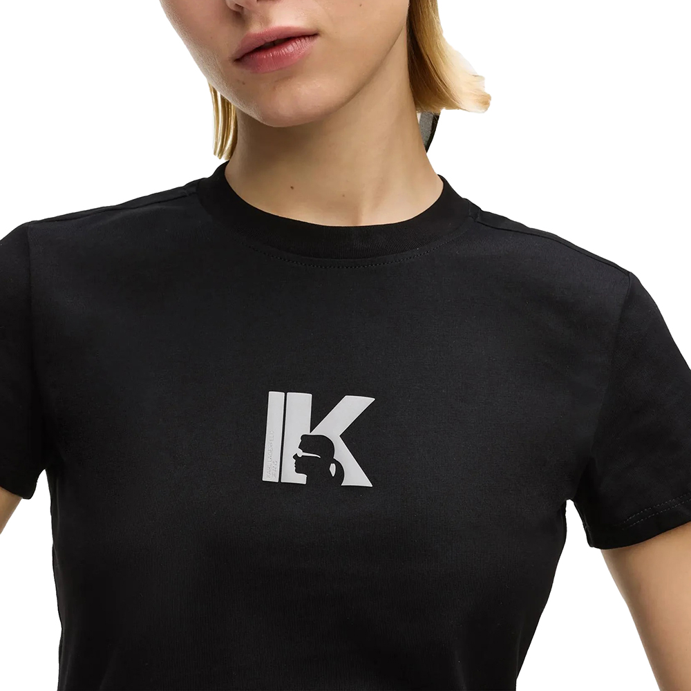 KARL LAGERFELD KLJ SLIM SS K LOGO TEE B2W17064 3
