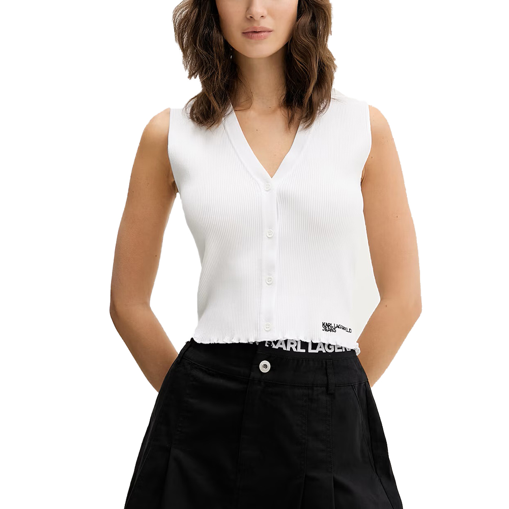 KARL LAGERFELD KLJ LIGHT KNIT TOP B2W18024 1