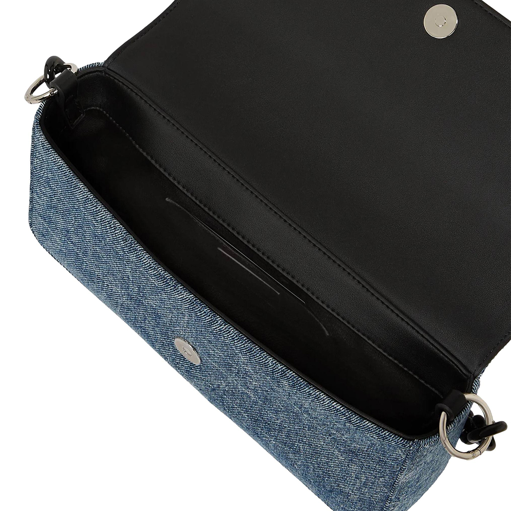 KARL LAGERFELD KLJ DENIM CHAIN TOP HANDLE CB B2W30122 3