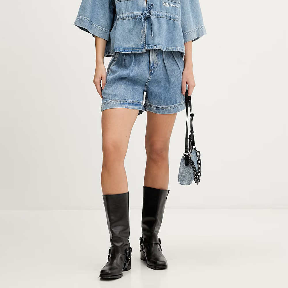 KARL LAGERFELD KLJ DENIM CHAIN SM SHOULDERBAG B2W30123 4