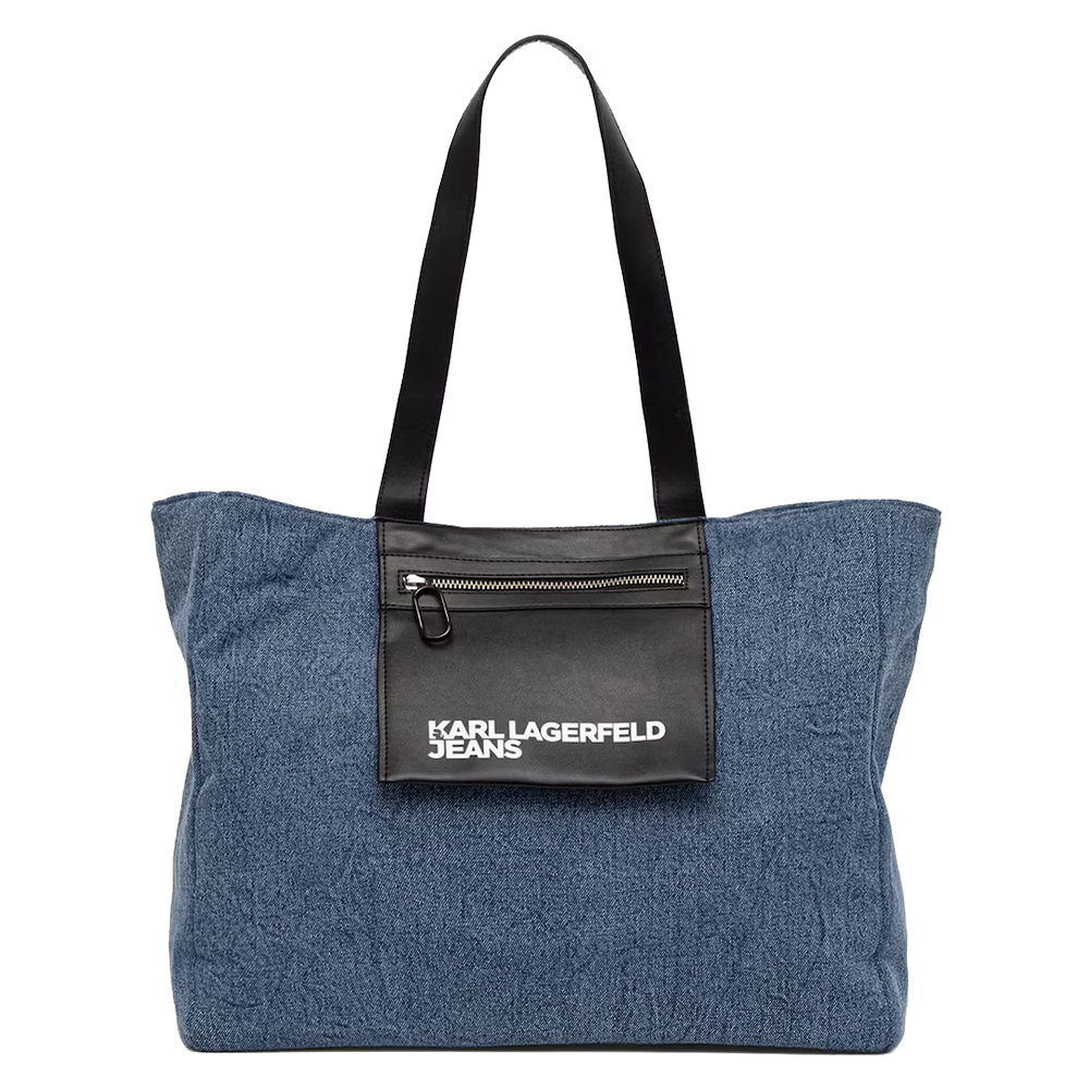 KARL LAGERFELD KLJ EW POCKET SHOPPER DENIM B2W50045 1