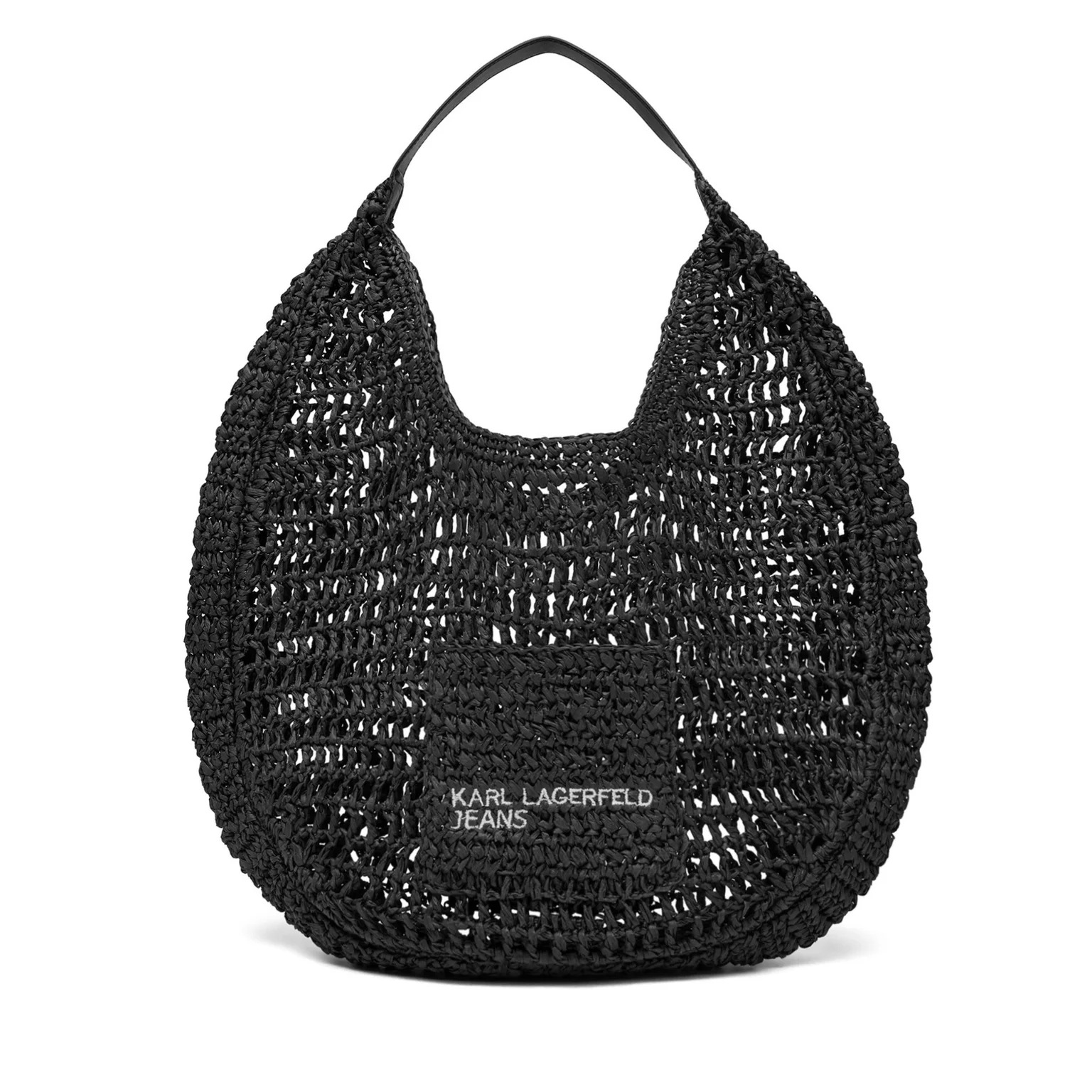 KARL LAGERFELD RAFFIA SUMMER HOBO B2W50050 1