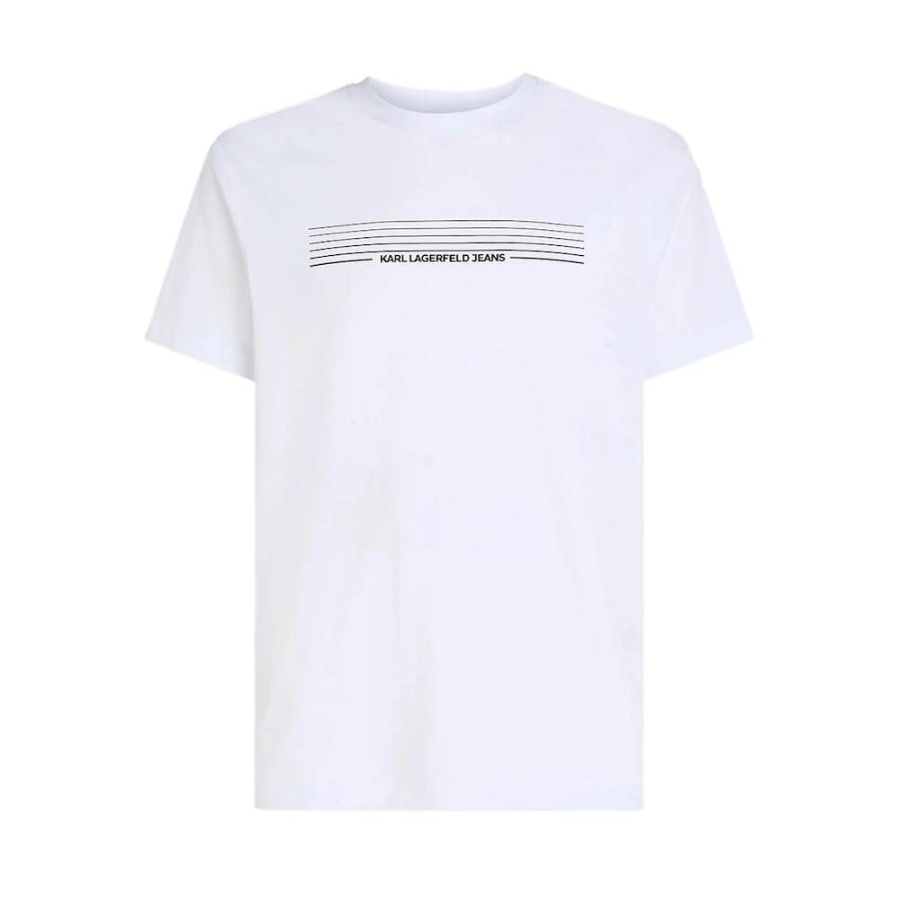 KARL LANGERFELD SLIM STRIPES LOGO TEE B3M17001 3