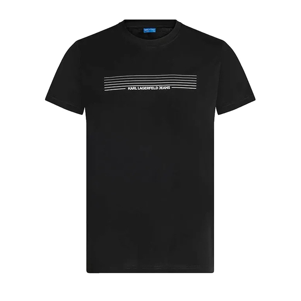 KARL LANGERFELD SLIM STRIPES LOGO TEE B3M17001 3