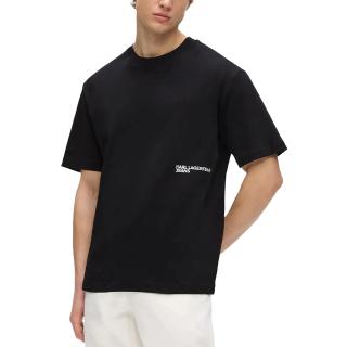 KARL LANGERFELD RELAXED GRADIENT LOGO TEE B3M17009