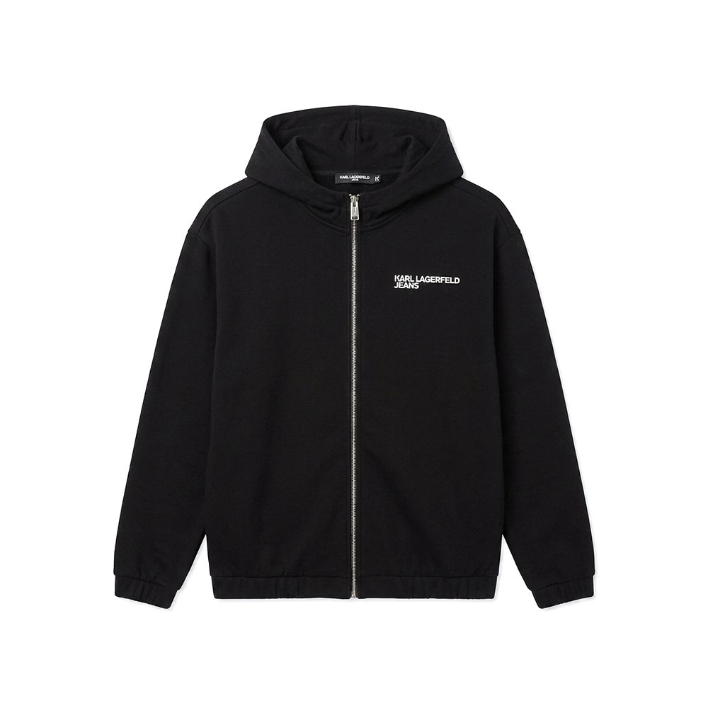 KARL LANGERFELD RELAXED ZIP-UP HOODIE B3M20009 5