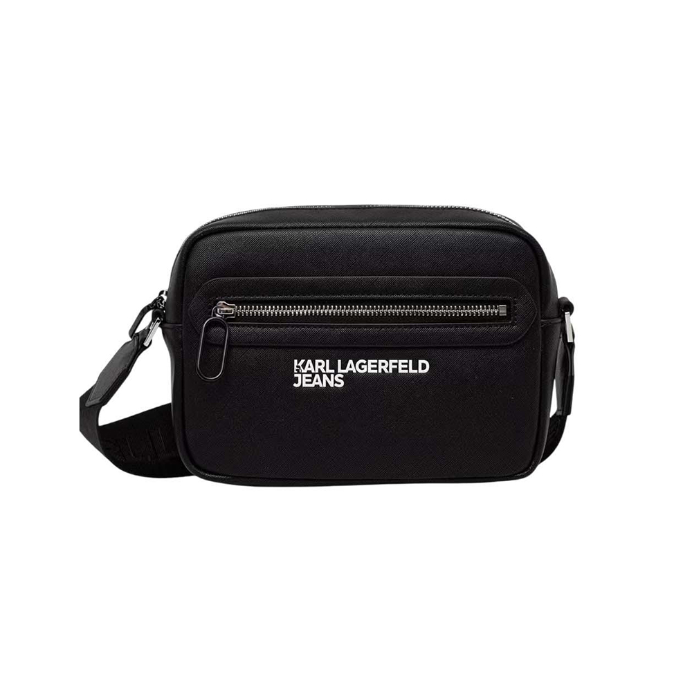 KARL LANGERFELD LOGO SAFFIANO CAMERABAG B3M30220 1