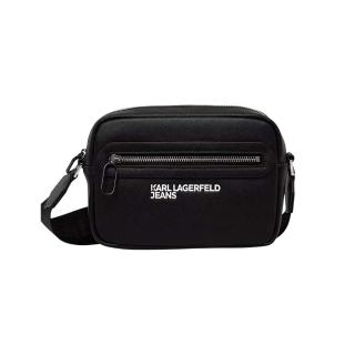 KARL LANGERFELD LOGO SAFFIANO CAMERABAG B3M30220