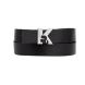KARL LAGERFELD REVERSIBLE K LEATHER BELT B3M33076 2