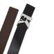 KARL LAGERFELD REVERSIBLE K LEATHER BELT B3M33076 3