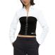 KARL LANGERFELD MIXED POPLIN BLOUSE B3W11002 1