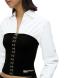 KARL LANGERFELD MIXED POPLIN BLOUSE B3W11002 3