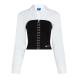 KARL LANGERFELD MIXED POPLIN BLOUSE B3W11002 4