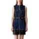 KARL LANGERFELD MIXED MATERIAL DRESS B3W13007 1