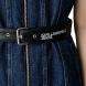 KARL LANGERFELD MIXED MATERIAL DRESS B3W13007 4